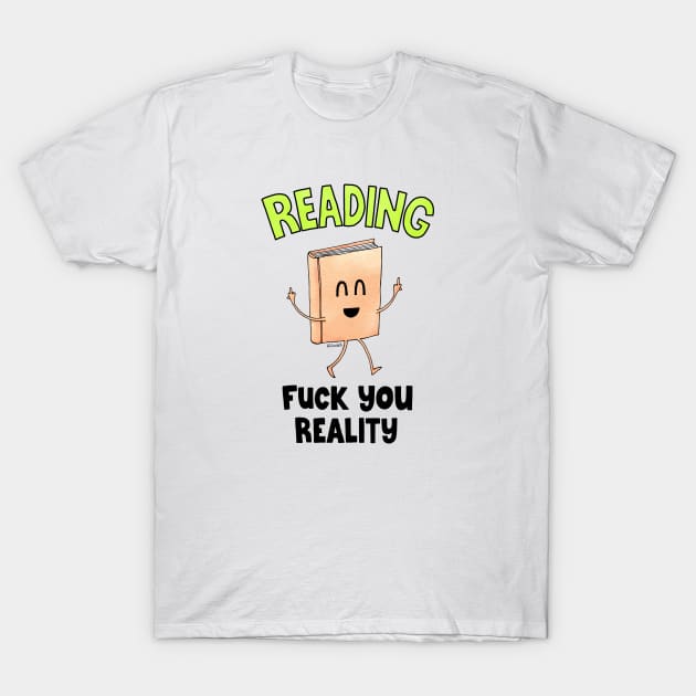 Reading Reality T-Shirt by thisisrabbit